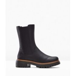 Rieker Chelseaboots, mit breitem Stretch an der Seite