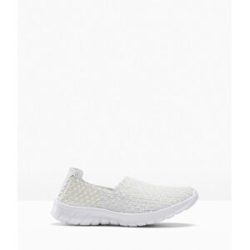 bonprix Komfort-Slipper mit flexibler Sohleweiß 35Damen