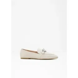 bonprix Loafer mit Kettebeige 40Damen
