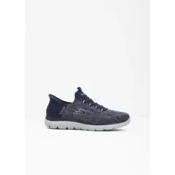 bonprix Skechers Komfort-Slip-In-Sneaker mit Memory Foamblau 44Herren