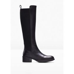 bonprix Stiefel aus Lederschwarz 43Damen