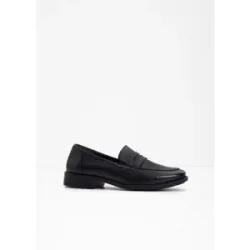 bonprix Loafer aus Lederschwarz 36Damen