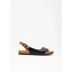 bonprix Jana Komfort-Sandalen in bequemer Weiteschwarz 40Damen