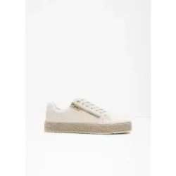 bonprix Sneaker mit Reißverschlussweiß 41Damen