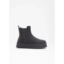 bonprix Gefütterte Chelsea-Bootsgrau 41Damen