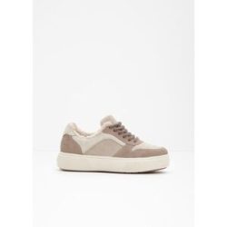 bonprix Gefütterter Rieker Komfort-Plateau-Sneakerbeige 41Damen