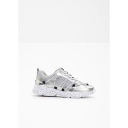 bonprix Chunky Sneaker mit leichter Sohlegrau 41Damen