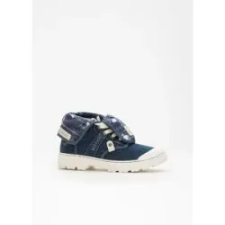 bonprix Mustang High-Top-Sneaker aus Baumwoll-Canvasblau 38Damen