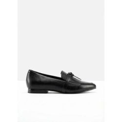 bonprix Loafer mit Schleifeschwarz 42Damen