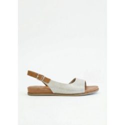 bonprix Jana Komfort-Sandalen in bequemer Weitegold 36Damen
