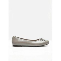 bonprix Ballerinas mit Schleifebraun 41Damen