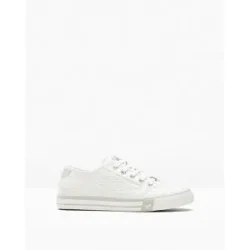 bonprix Mustang Sneaker mit Spitzeweiß 38Damen
