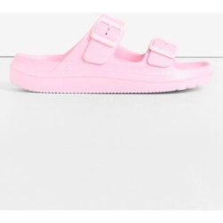 bonprix Pantoletten aus wasserabweisendem Materialrosa 39Damen
