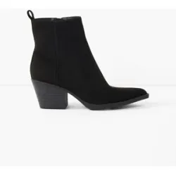 bonprix Cowboy-Boots mit Blockabsatzschwarz 38Damen