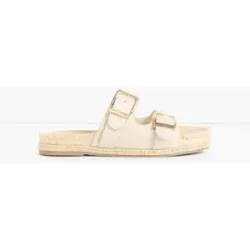 bonprix Pantoletten in Bast-Optikbeige 38Damen