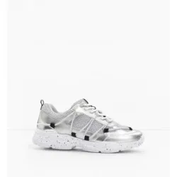 bonprix Chunky Sneaker mit leichter Sohlegrau 38Damen