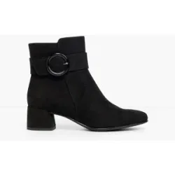 bonprix Marco Tozzi Stiefeletten mit Schnalleschwarz 36Damen