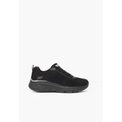 bonprix Skechers Sneaker mit Metallic-Detailsschwarz 36Damen