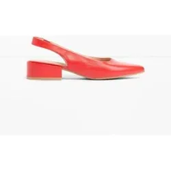 bonprix Slingpumps mit flachem Absatzrot 40Damen