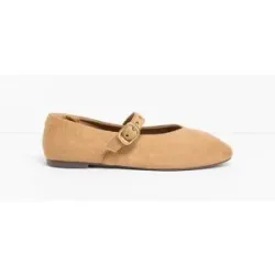 bonprix Mary-Janes mit Ösenbraun 39Damen