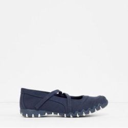 bonprix Komfort-Mary-Janes mit flexibler Sohleblau 42Damen