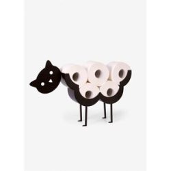 bonprix Toilettenpapierhalter Katzeschwarz false