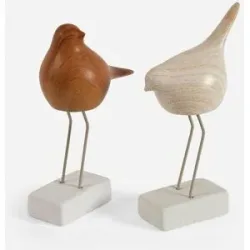 bonprix Deko-Figur Vögel (2er Pack)beige false