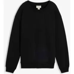 bonprix 2-in-1 Umstands- und Still-Sweatshirt aus reiner Bio-Baumwolleschwarz 52Damen