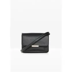 bonprix Umhängetasche mit Metalldetailschwarz 0Damen