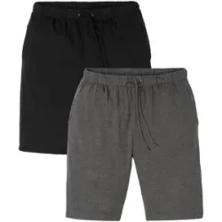 bonprix Shorts aus Baumwolle und Polyester, Regular Fit, leichte Qualität