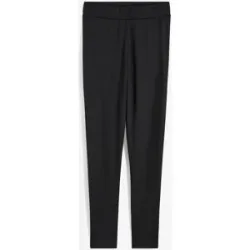 bonprix Highwaist Thermo-Leggings mit breitem Bequembundschwarz 48Damen