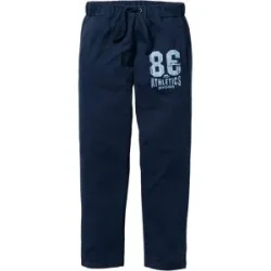bonprix Jogginghose aus reiner Bio-Baumwolleblau 48Herren
