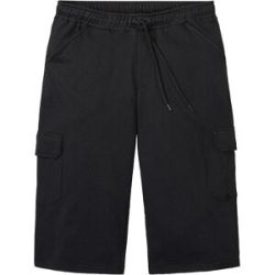 bonprix Sweatbermudas aus Baumwolle, mit zahlreichen Taschen, regular fit, casual Stil