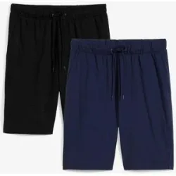 bonprix Shorts aus Baumwolle und Polyester, Regular Fit, leichte Qualität