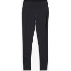 bonprix Komfort Sport-Leggings mit Handytasche, schnelltrocknendschwarz 52Damen