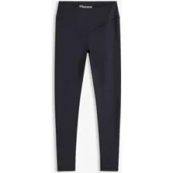 bonprix Sport-Leggings aus stabilem Baumwollgrifffschwarz 48Damen