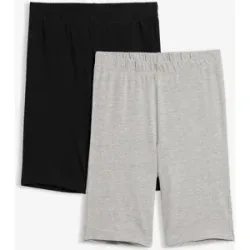 bonprix Radlerhose (2er-Pack)grau 36Damen