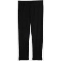 bonprix Caprileggings aus Baumwolle mit Elasthan, Skinny Fit, mit gekrempeltem Saum