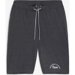bonprix Jersey-Bermuda aus reiner Bio-Baumwollegrau 60Herren