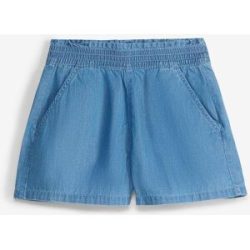 bonprix Schlupf-Shorts aus reiner Bio-Baumwolleblau 134Mädchen