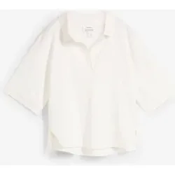 bonprix Poloshirt aus reiner Bio-Baumwolleweiß 40Damen