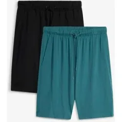 bonprix Jersey-Shorts (2er Pack)petrol 48Herren