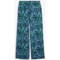 bonprix Jersey-Hose aus fließender Viskosegrün 36Damen