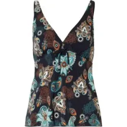 bonprix Tankini Oberteilschwarz 38Damen
