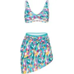 bonprix Bikini und Badeunterteil (3-tlg.Set)grün 40Damen