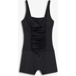 bonprix Badeanzug mit Beinschwarz 44Damen