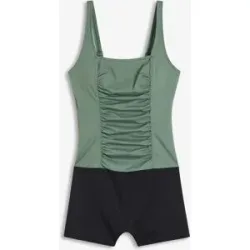 bonprix Badeanzug mit Beingrün 46Damen