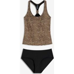 bonprix Tankini mit spezieller Rückenlösung (2-tlg.Set)schwarz 48Damen
