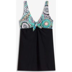 bonprix Badekleid mit integriertem Badeanzug, mit Elasthan-Anteil, mit Netzfutter