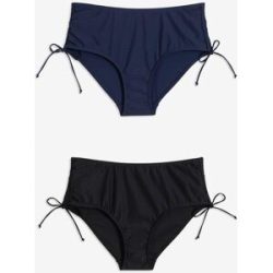 bonprix Light Shape-Bikinihose (2er Pack)schwarz 48Damen